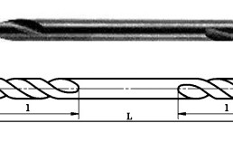 Сверла двусторонние 0266 А1 диам. 4,20 Р6М5