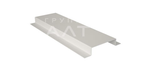Профиль для фасадов П-образный 65/20/1,2 мм длина 3000 мм цинк