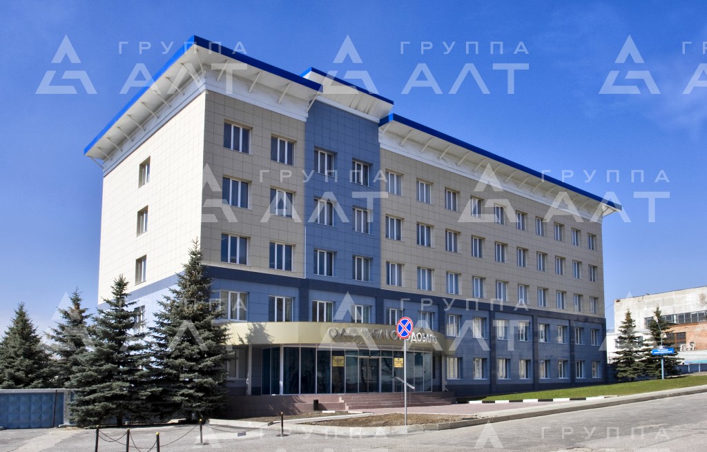 Вентилируемый фасад здания г. Белгород, Офисное здание, Белгородоблгаз