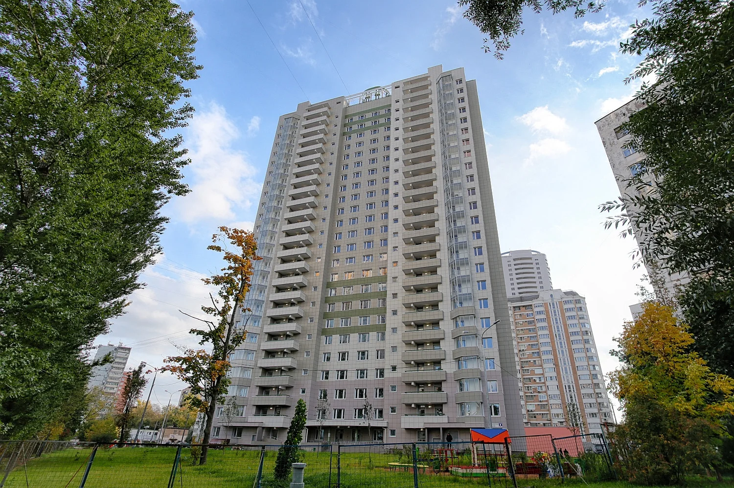 г. Москва, Жилой дом, внешний фасад здания