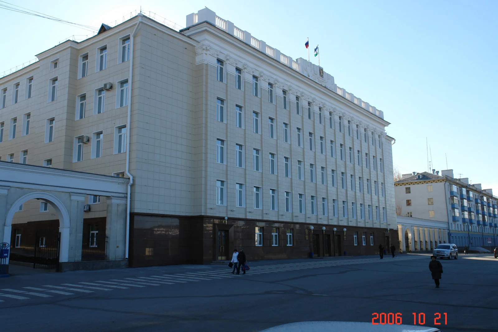 г. Уфа, Мэрия (керамогранит)