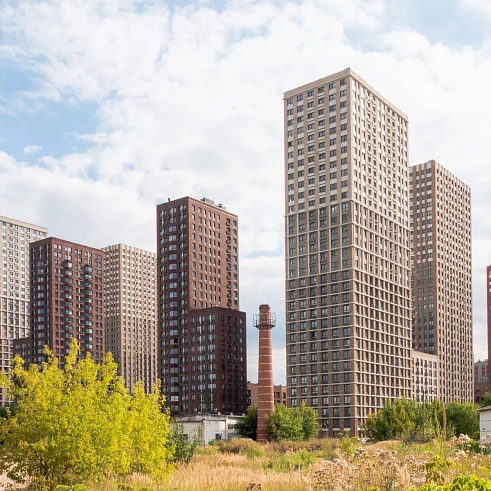 г. Москва, ЖК Домашний, внешний фасад здания